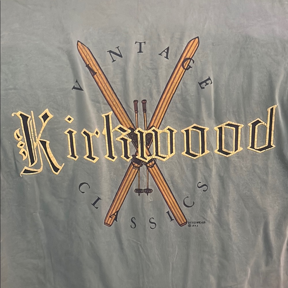 Vintage 1993 Ottowear Kirkwwod Large Shirt
